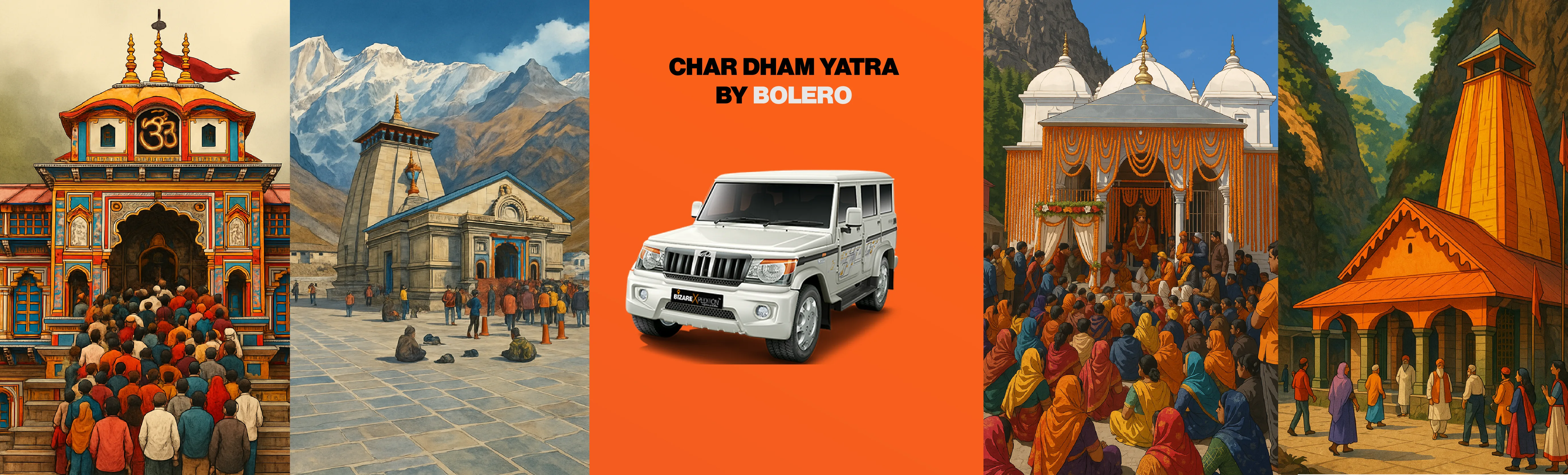 Char dham Yatra by Bolero